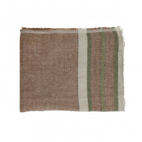 Nappe / plaid BRUNELLO en Lin - 170x130