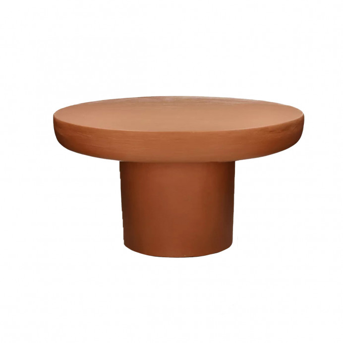 Pomax Table basse PIASTRO enduite à la chaux