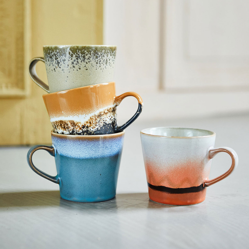 Mug céramique avec anse Fire - 70S CERAMICS