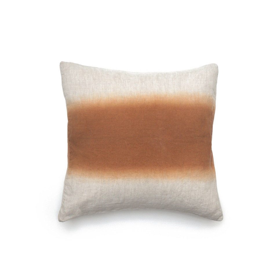 Housse de Coussin DEEPALI Tie and Dye Lin et Coton   