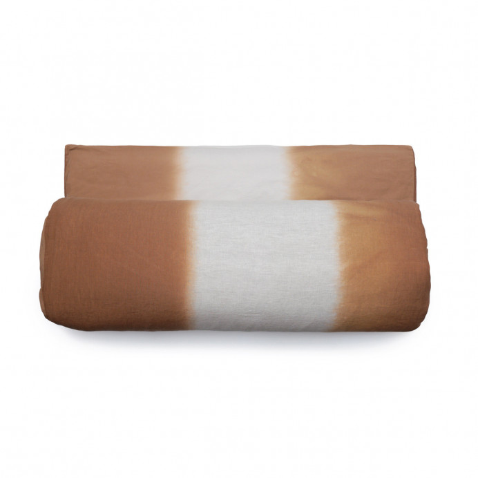 Housse d'Edredon DEEPALI Tie and Dye Lin et Coton 