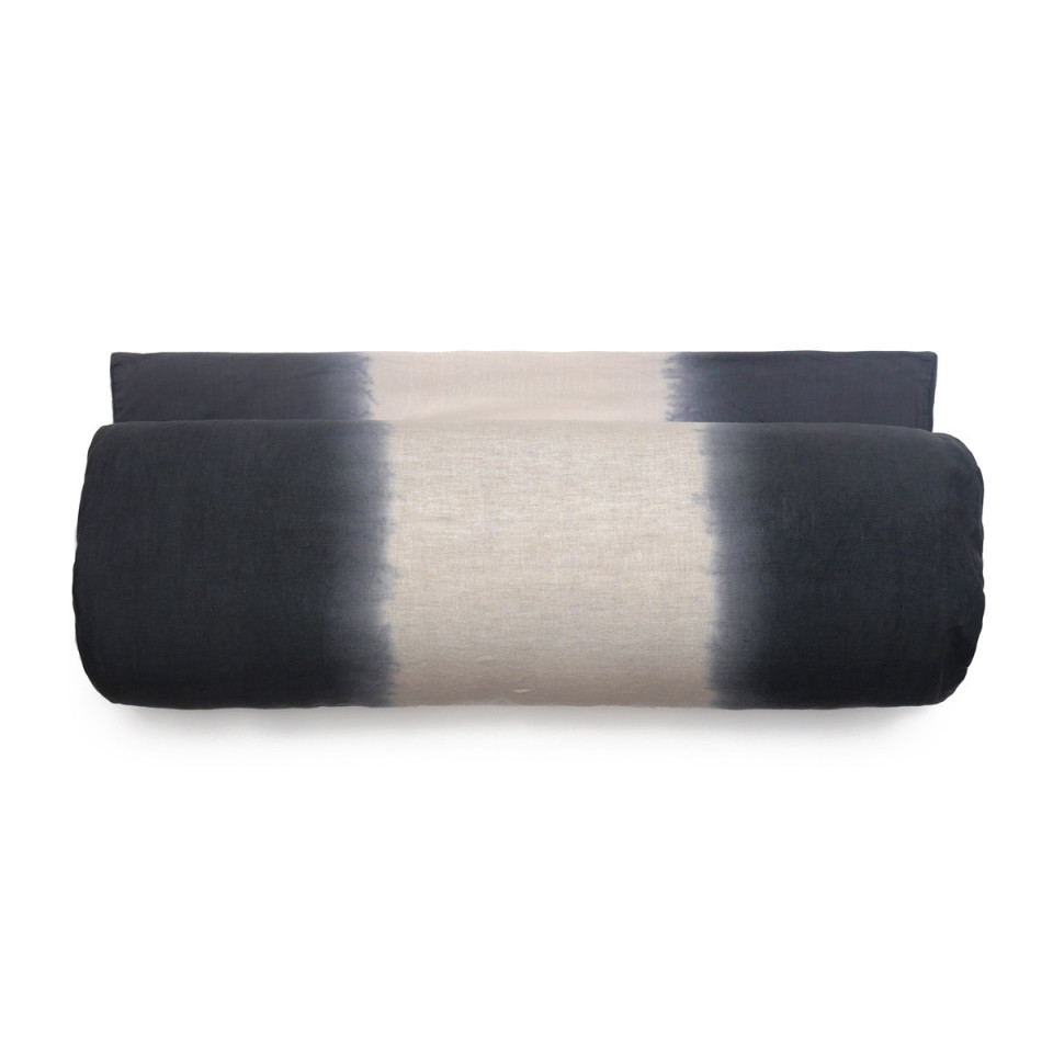 Housse d'Edredon DEEPALI Tie and Dye Lin et Coton 