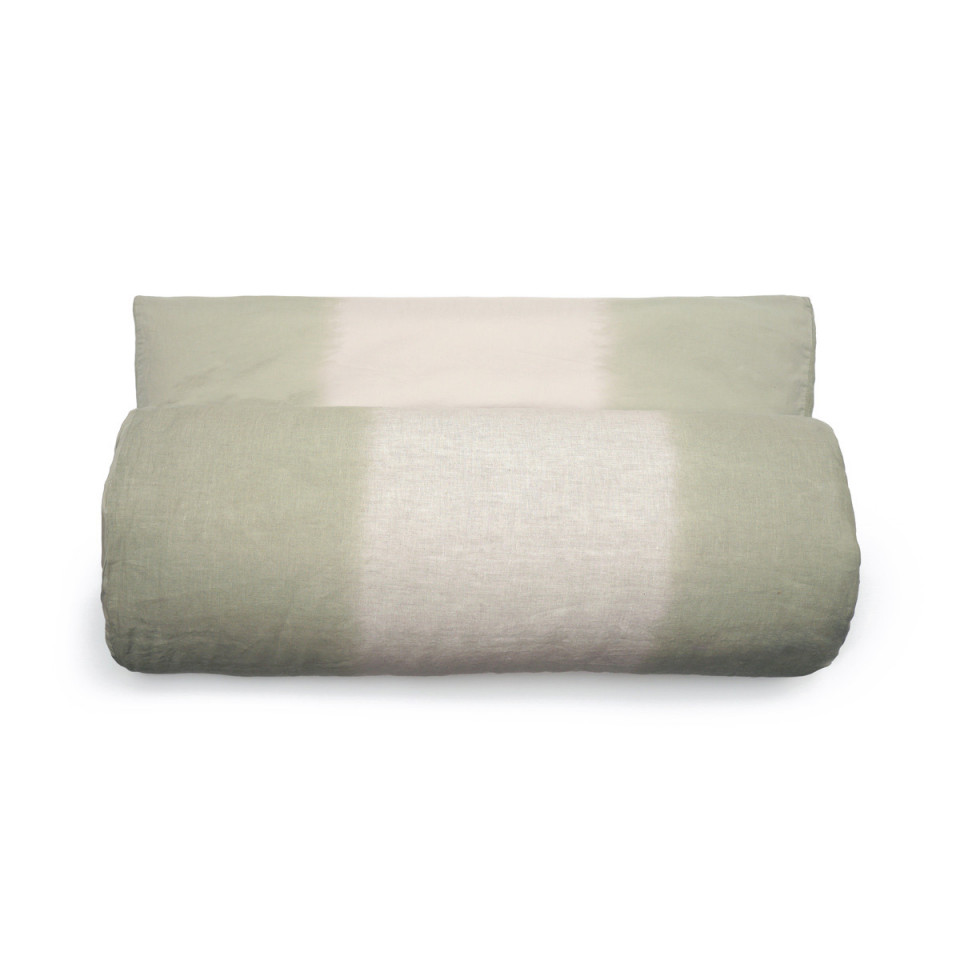 Housse d'Edredon DEEPALI Tie and Dye Lin et Coton 