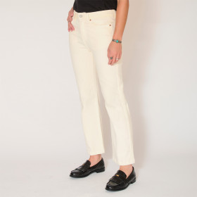 Pantalon Toile Girlfriend The Linda Sunset Drill