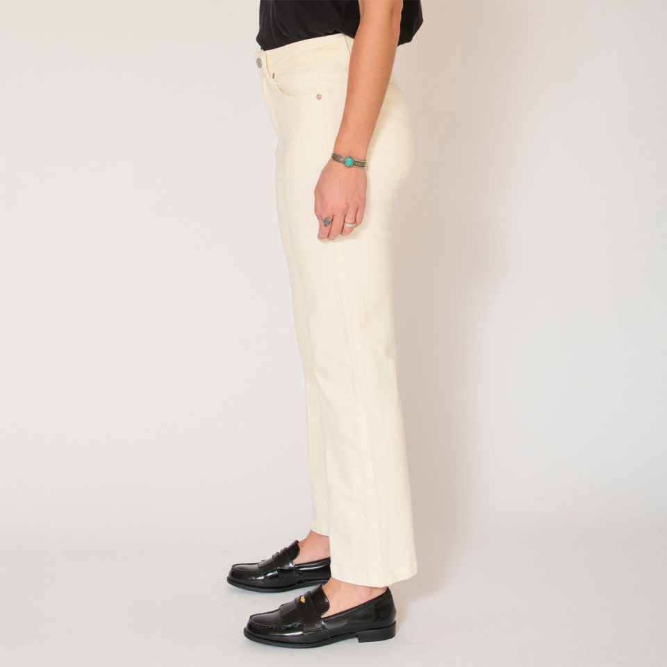 Pantalon Toile Girlfriend The Linda Sunset Drill