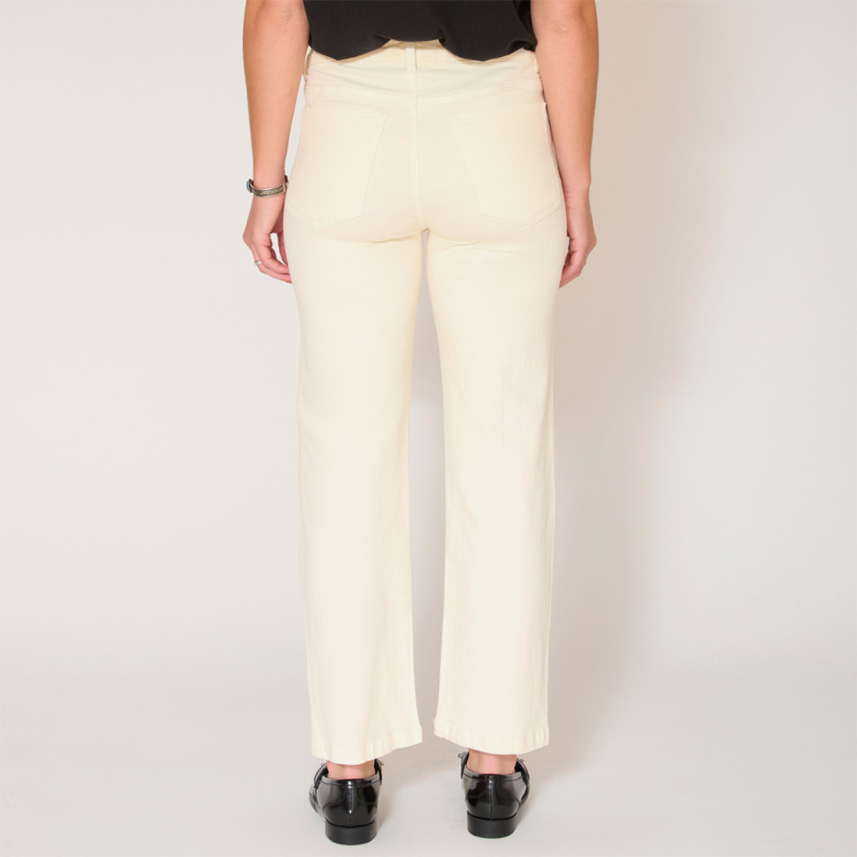 Pantalon Toile Girlfriend The Linda Sunset Drill