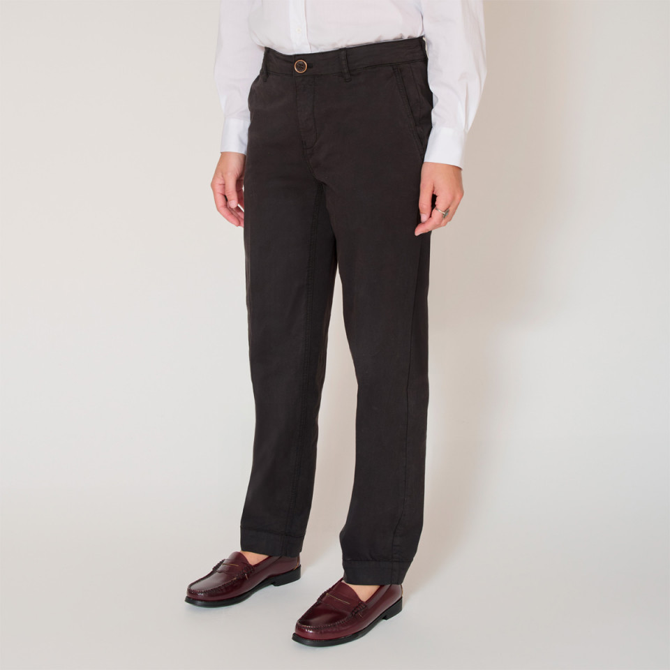Pantalon Toile Coupe Boyfriend Picasso