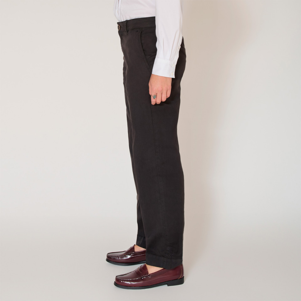 Pantalon Toile Coupe Boyfriend Picasso