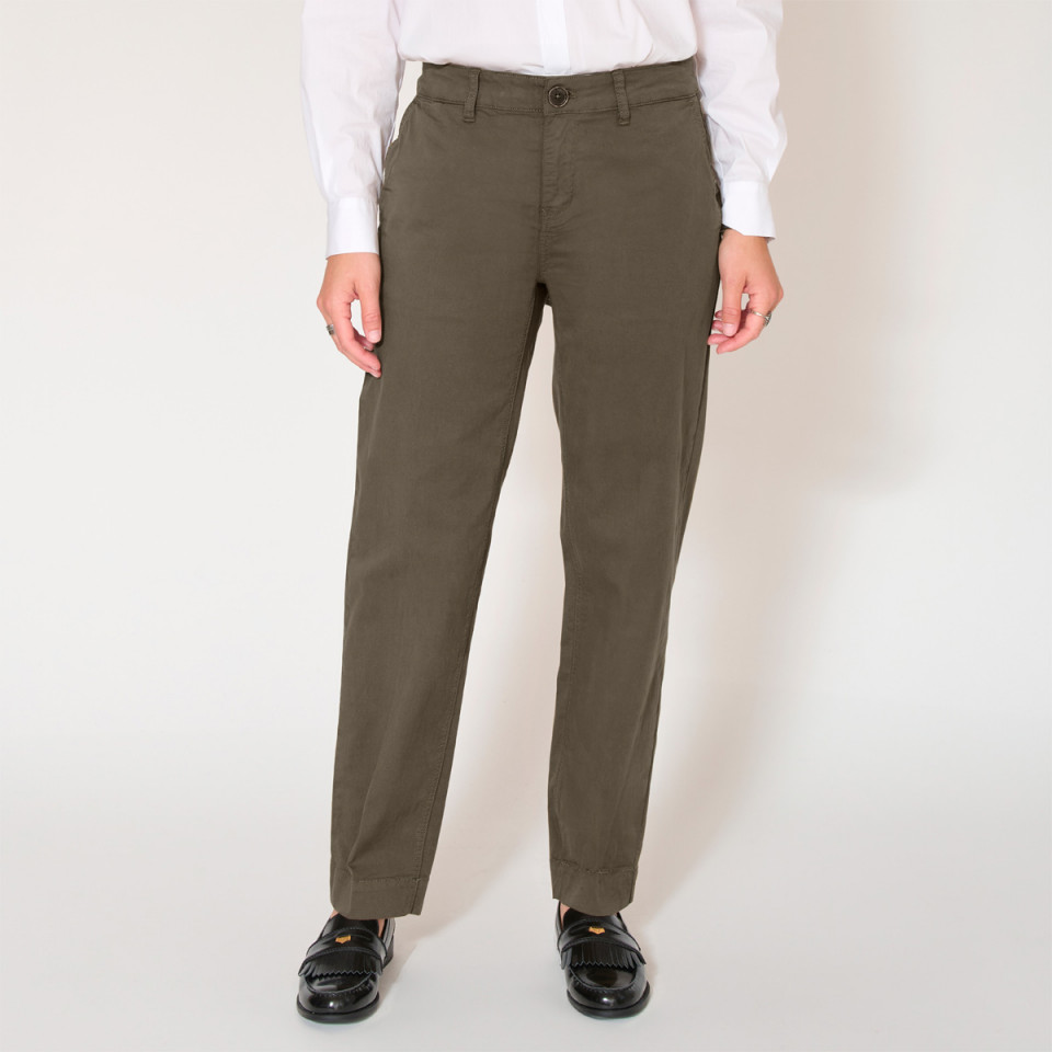 Pantalon Toile Coupe Boyfriend Picasso