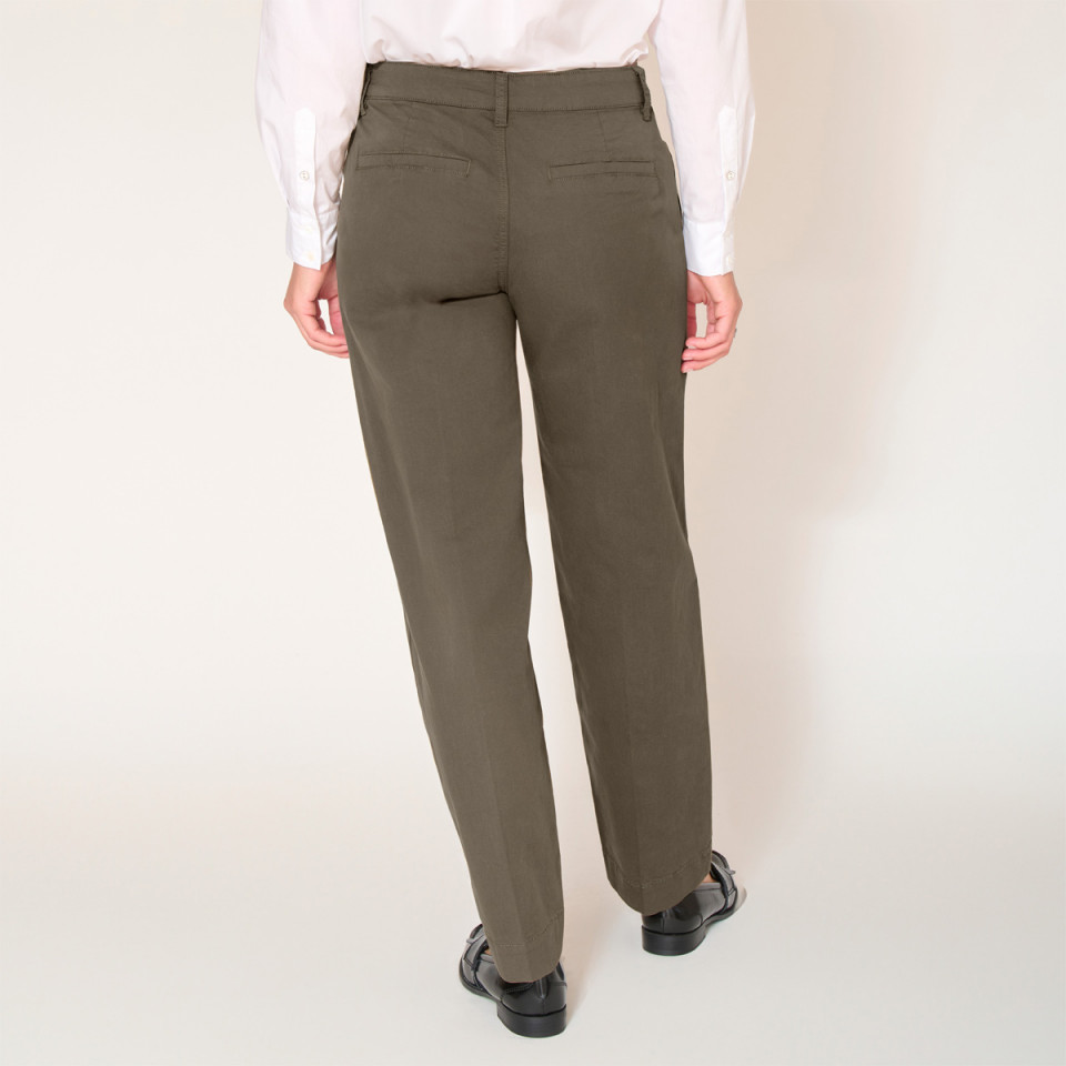 Pantalon Toile Coupe Boyfriend Picasso