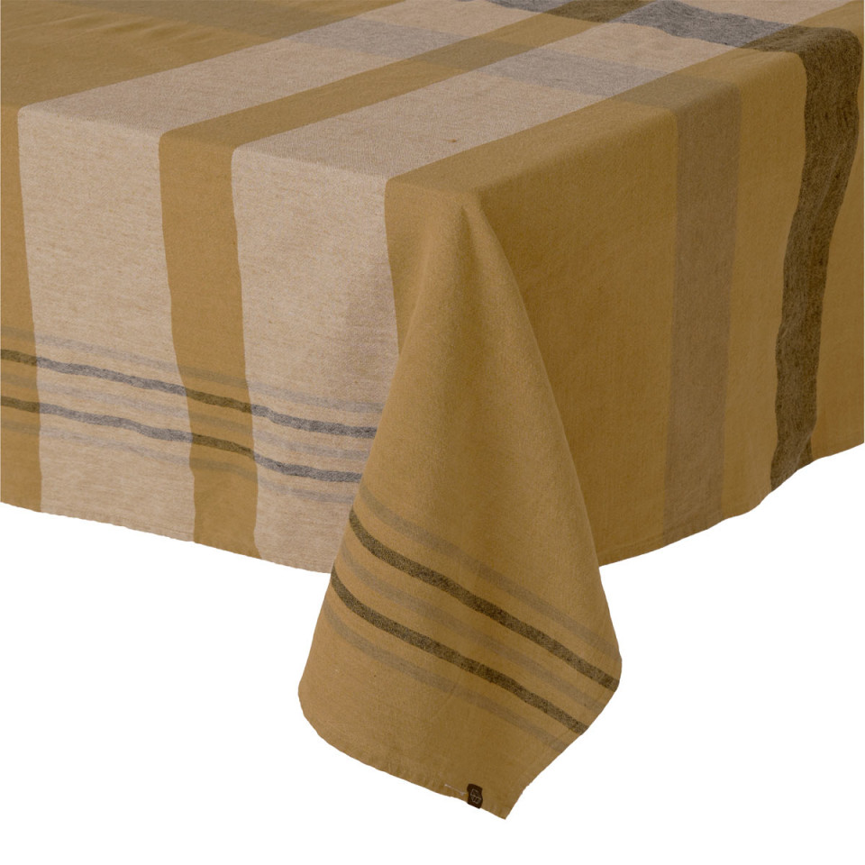 Nappe de Table en Lin et Coton à Carreaux AALBORG