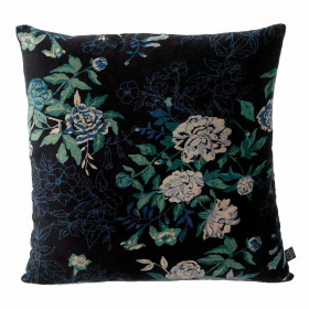 Housse de Coussin en Velours Fleuri OTTAWA  