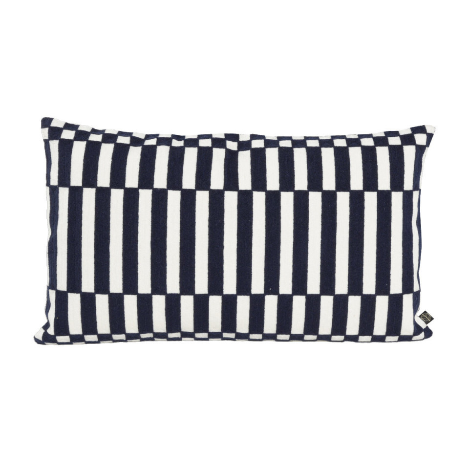 copy of Housse de Coussin CANCUN en Coton Brodé NOIR 