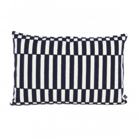 copy of Housse de Coussin CANCUN en Coton Brodé NOIR 
