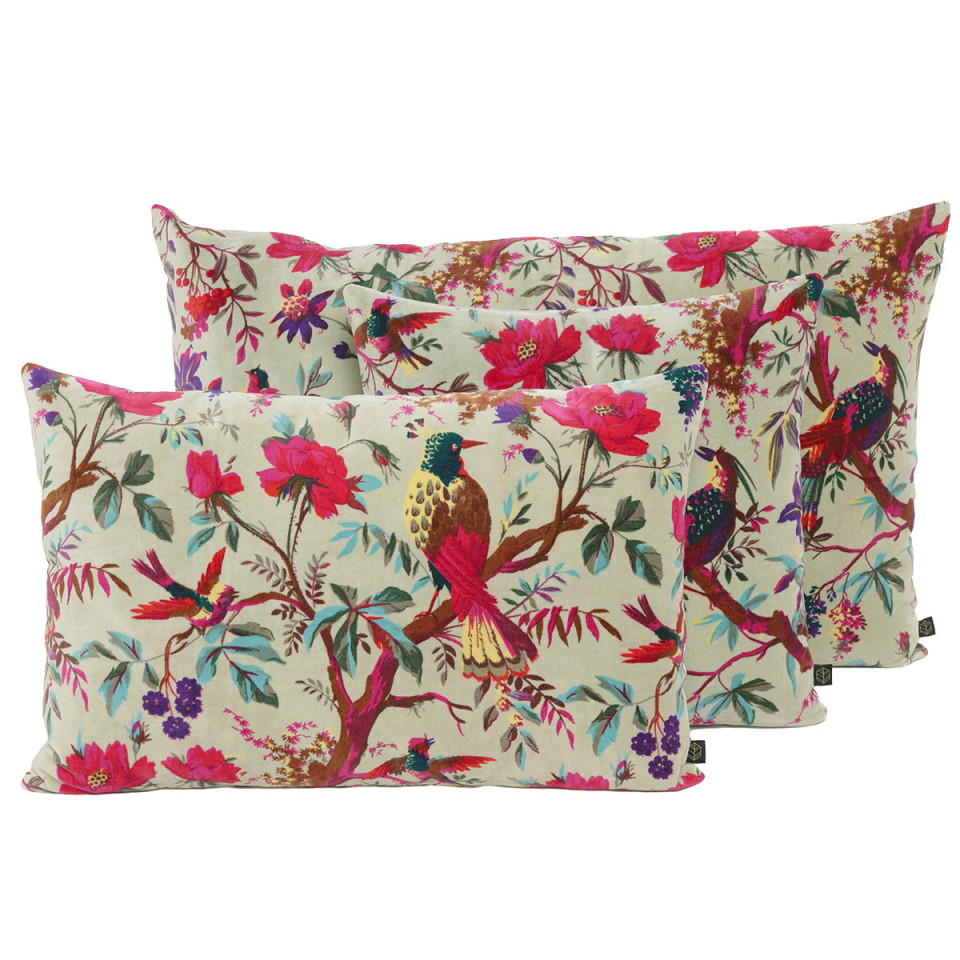 Housse de Coussin BIRDY en Velours