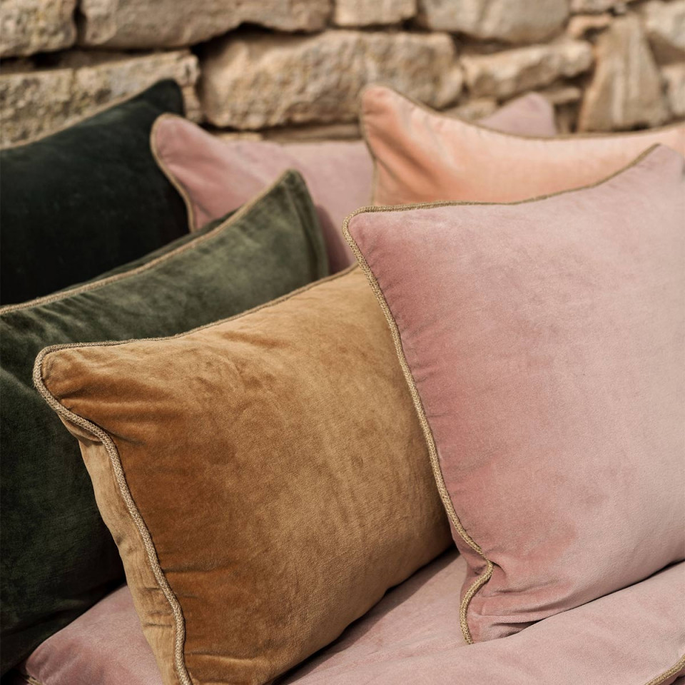 Housse de Coussin NEW DELHI en Velours  