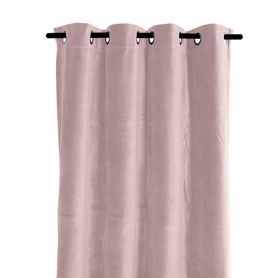Rideaux DELHI en Velours avec Oeillets - 135X300