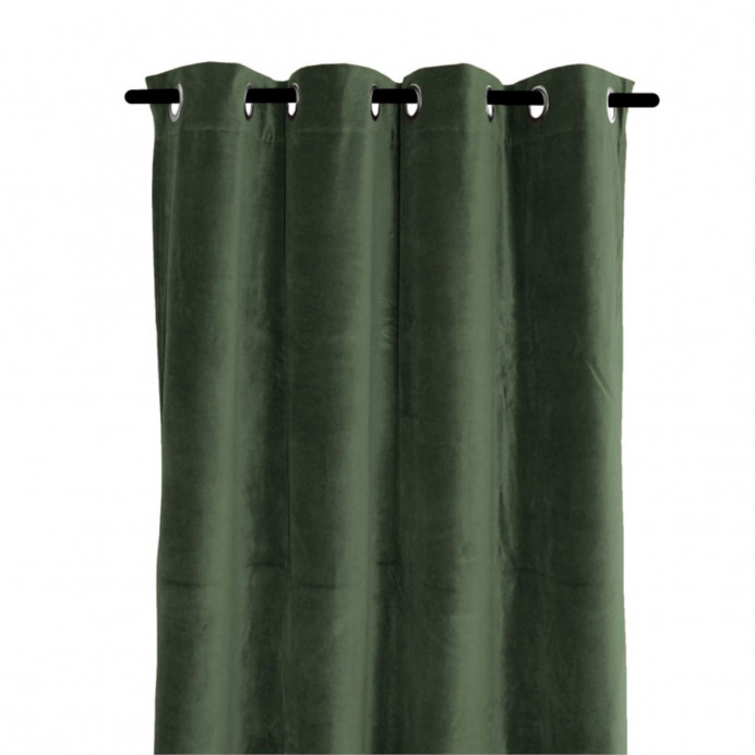 Harmony Textile - Haomy Rideaux DELHI en Velours avec Oeillets - 13...
