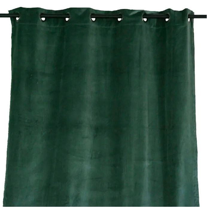 Harmony Textile - Haomy Rideaux DELHI en Velours avec Oeillets - 13...