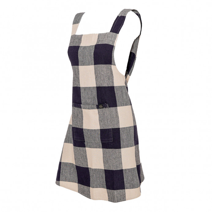 Harmony Textile - Haomy Tablier de Cuisine PALMA II en Lin Lavé