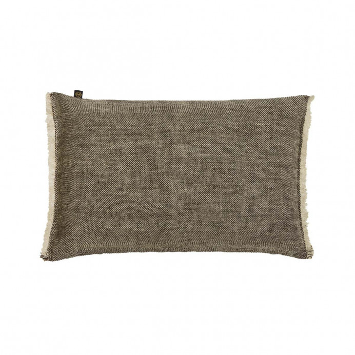 Harmony Textile - Haomy Housse de Coussin CUBA en Lin Chiné