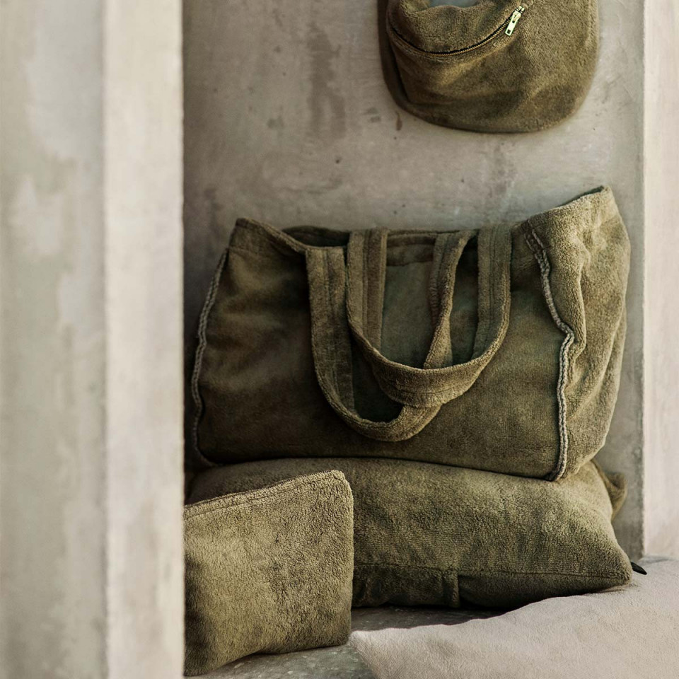 Trousse ST TROPEZ en Eponge - 28X22 