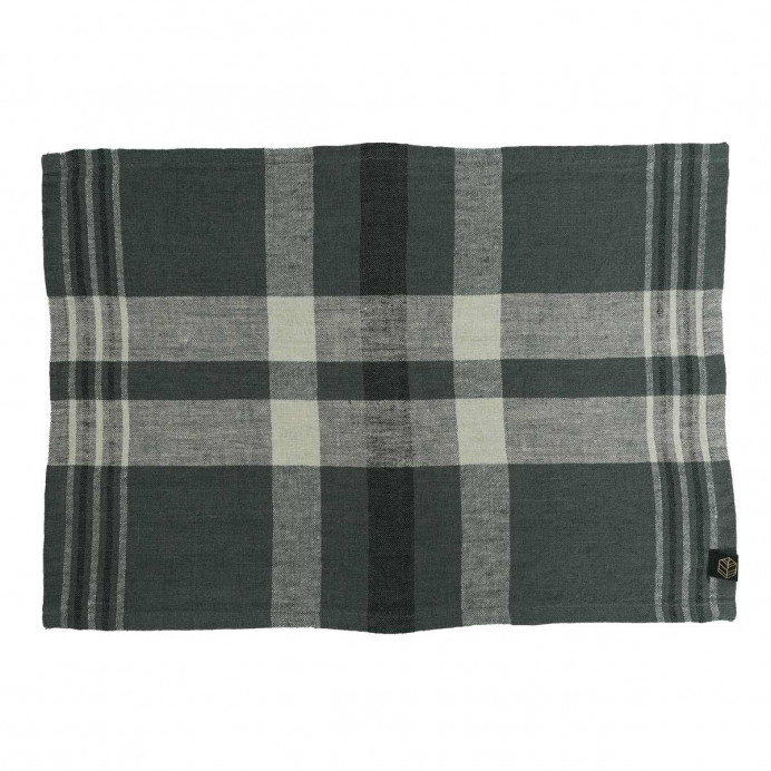 Harmony Textile - Haomy Serviette/Set de Table en Lin et Coton à Ca...