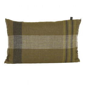 Housse de Coussin en Lin et Coton à Carreaux AALBORG - Disponible en Plusieurs Tailles et Coloris  