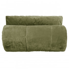 Edredon carré MOKI en Velours Matelassé - 150x150 