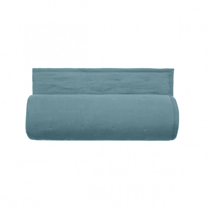 Vent du Sud Couvre Lit et Plaid CELESTE en Microfibre