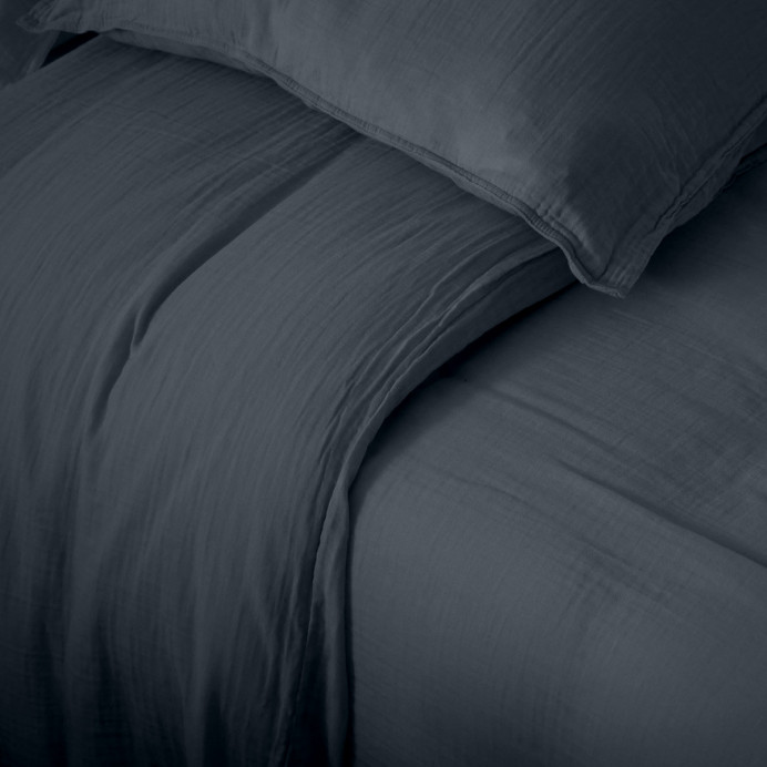 Vent du Sud Drap Housse MILOS en Gaze de Coton