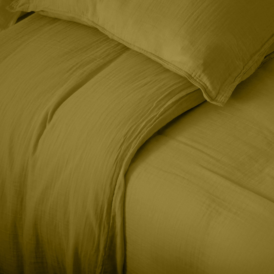 Drap Housse MILOS en Gaze de Coton  