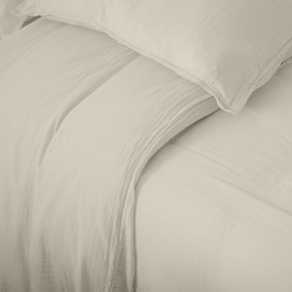 Drap Housse MILOS en Gaze de Coton  