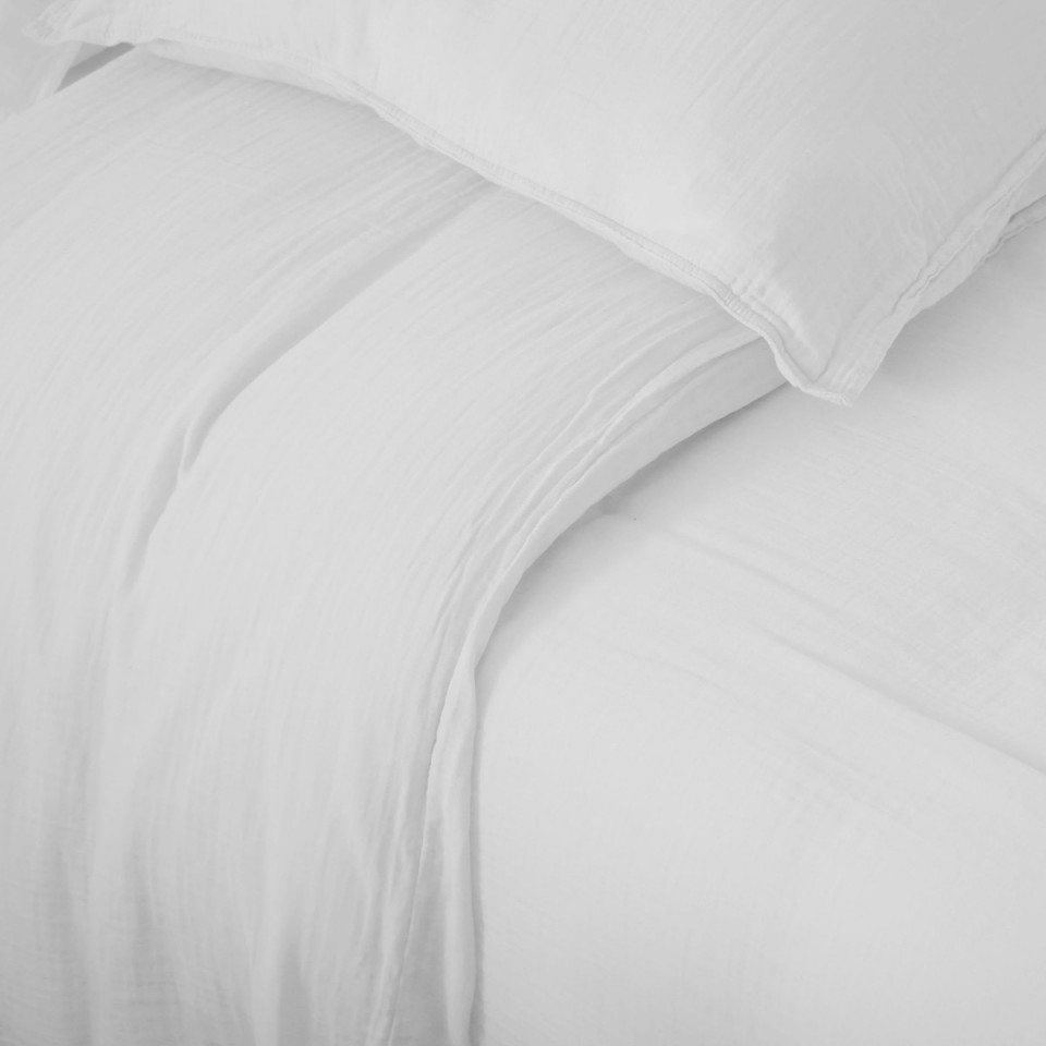 Drap Housse MILOS en Gaze de Coton  