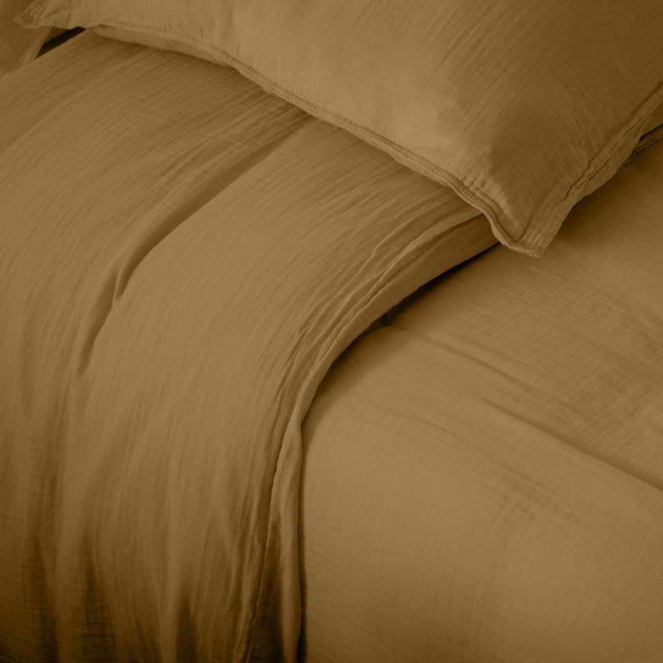 Drap Housse MILOS en Gaze de Coton  