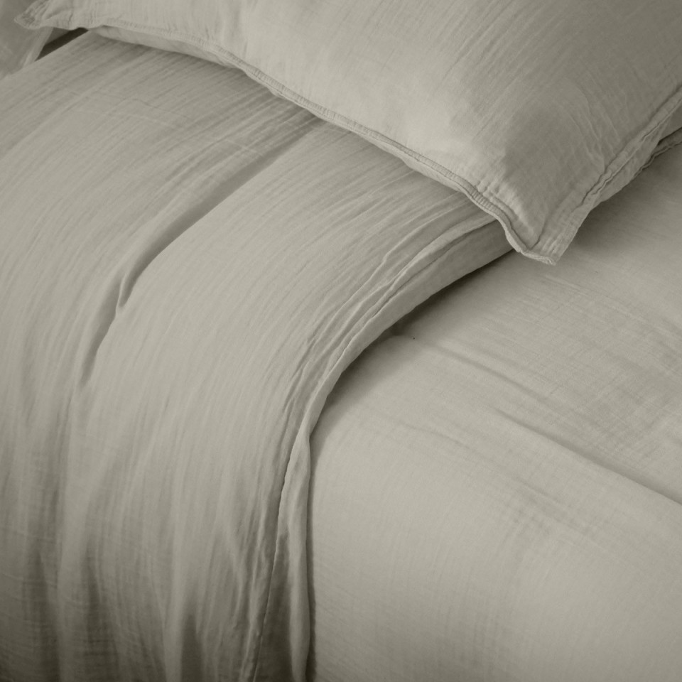 Drap Housse MILOS en Gaze de Coton  