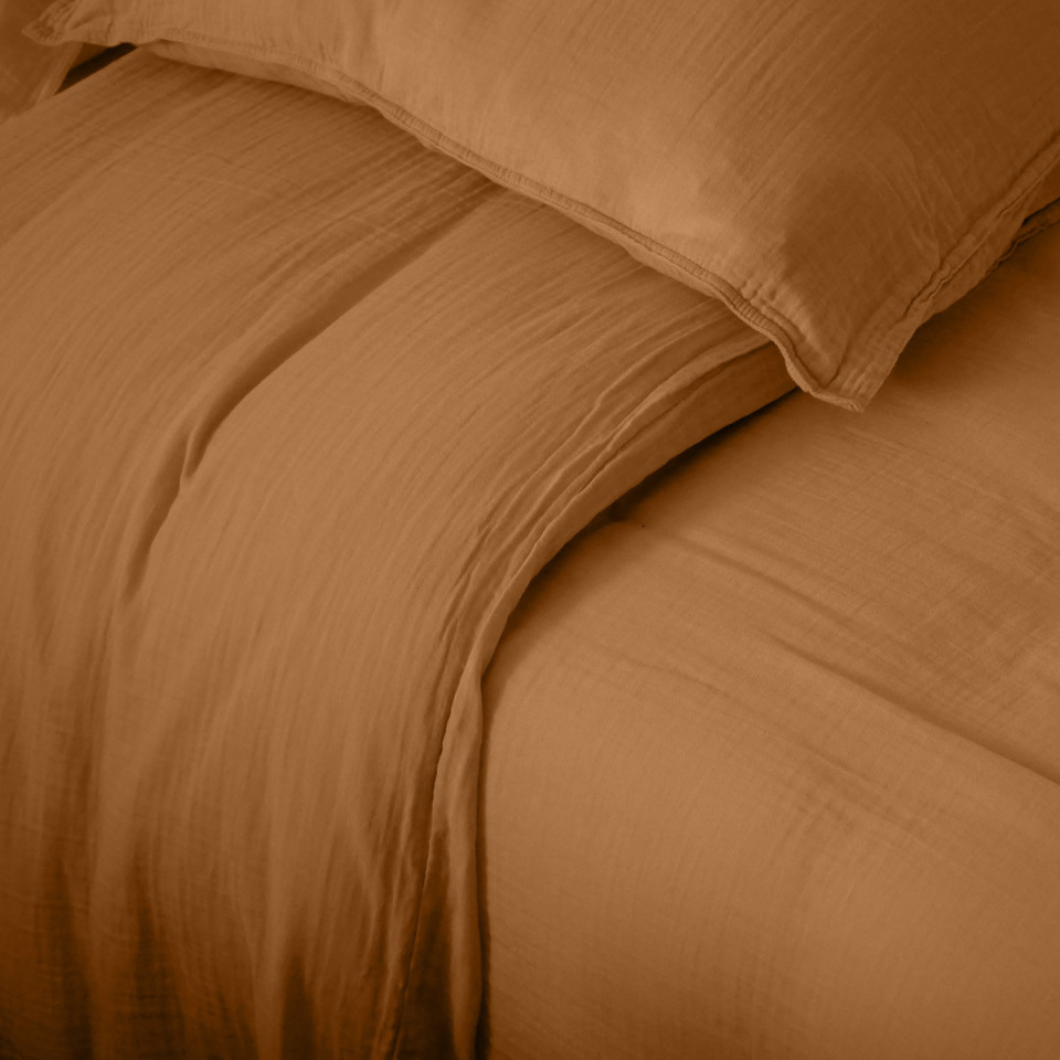 Drap Housse MILOS en Gaze de Coton  