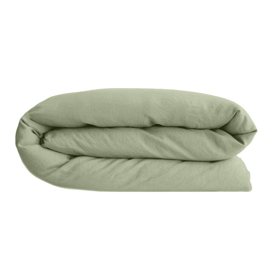 Housse de Couette 100% Coton Lavé PALACE Forme Bouteille   