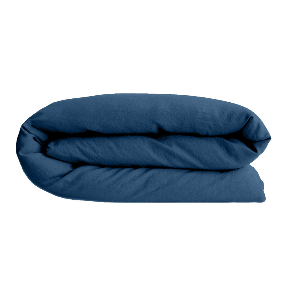 Housse de Couette 100% Coton Lavé PALACE Forme Bouteille   