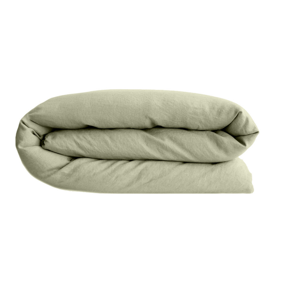 Housse de Couette 100% Coton Lavé PALACE Forme Bouteille   