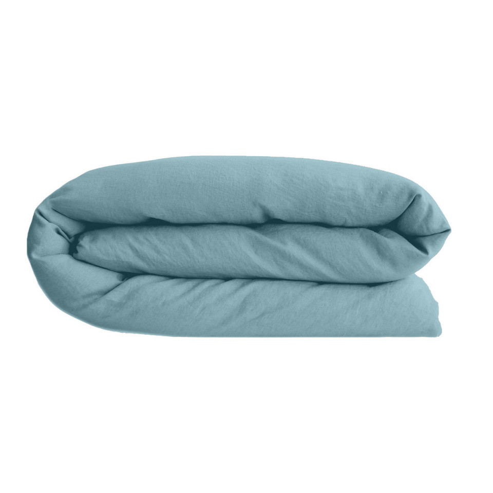 Housse de Couette 100% Coton Lavé PALACE Forme Bouteille   