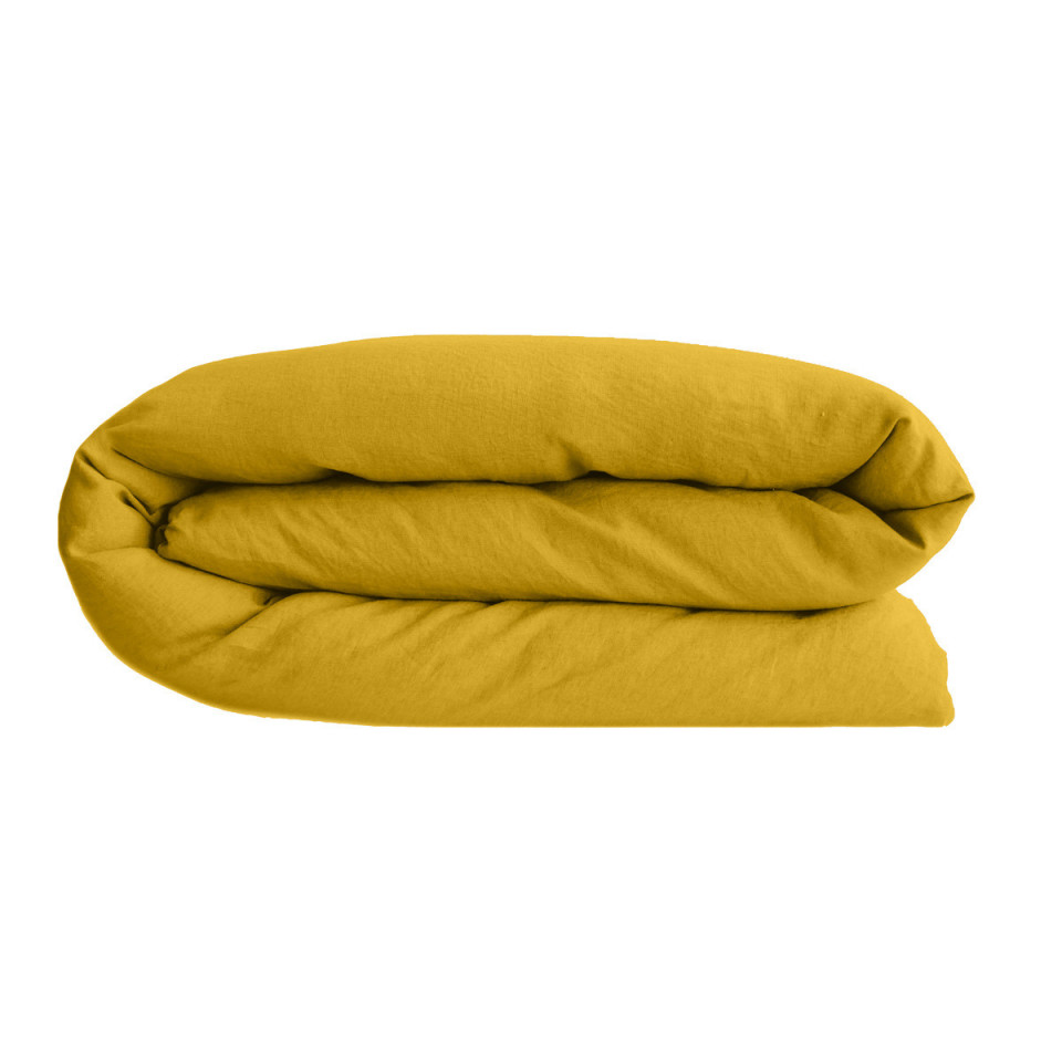 Housse de Couette 100% Coton Lavé PALACE Forme Bouteille   