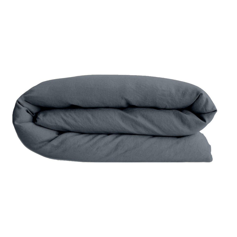Housse de Couette 100% Coton Lavé PALACE Forme Bouteille   