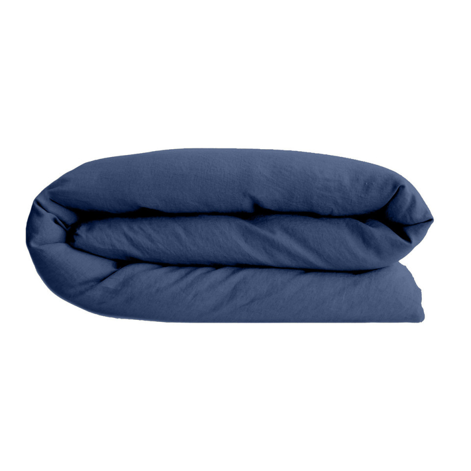 Housse de Couette 100% Coton Lavé PALACE Forme Bouteille   