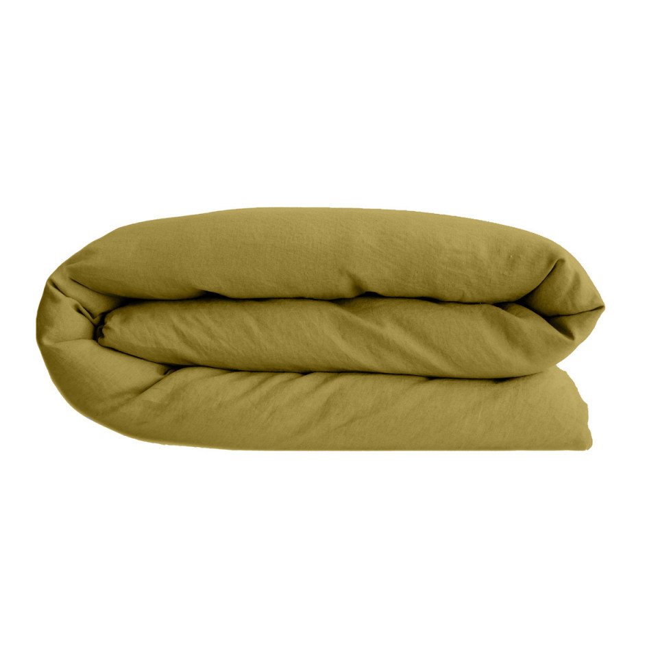 Housse de Couette 100% Coton Lavé PALACE Forme Bouteille   