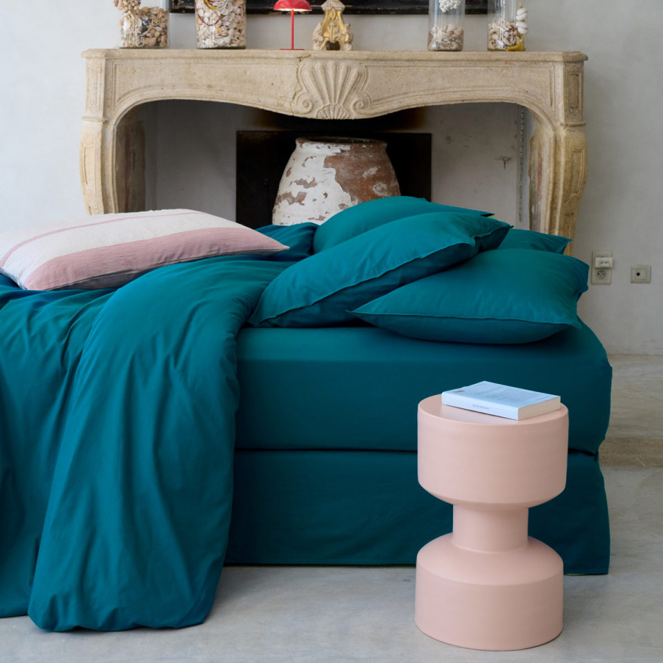 Housse de Couette 100% Coton Lavé PALACE Forme Bouteille  