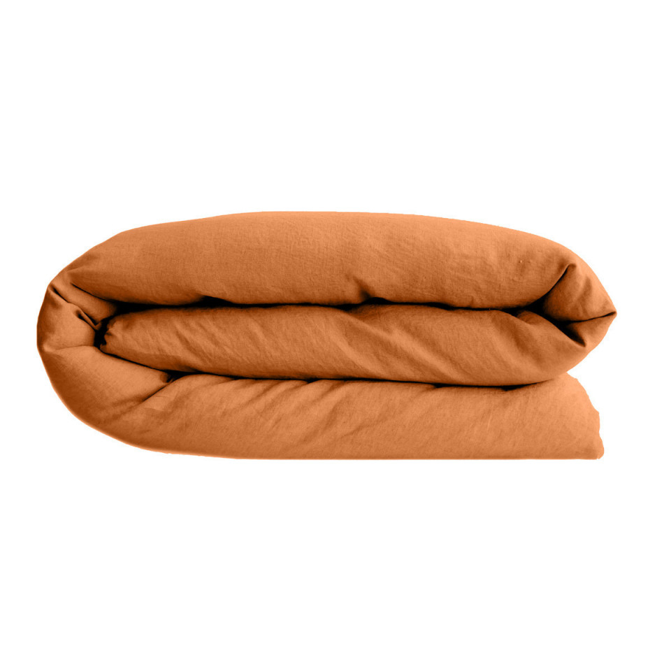 Housse de Couette 100% Coton Lavé PALACE Forme Bouteille  