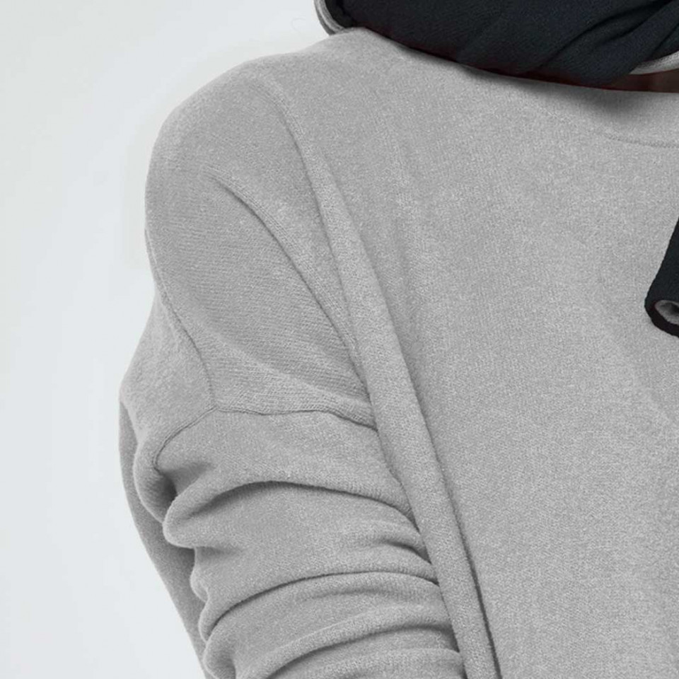Pull en Molleton et Poche Plaquée LUCIOLE