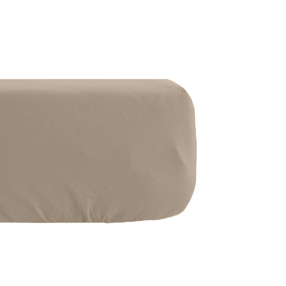 Drap Housse PALACE en Coton Lavé    