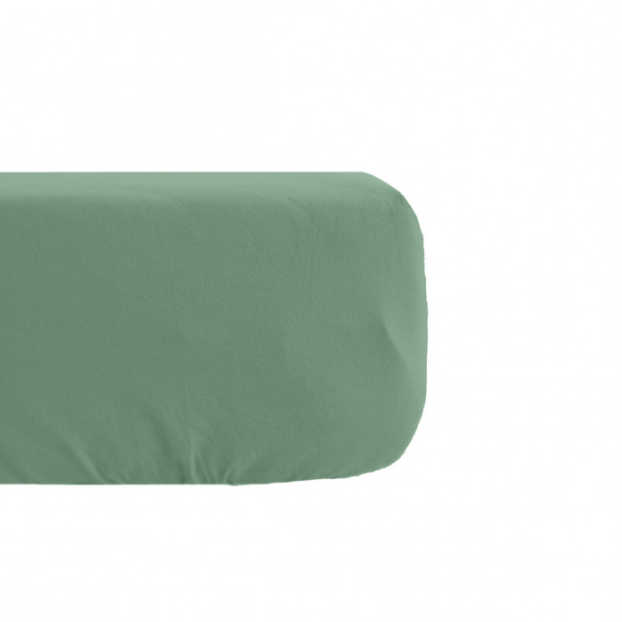 Drap Housse PALACE en Coton Lavé